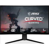 Msi G2422c 24" Curved 1500r Full Hd 180hz 1ms Amd Freesync Frameless Night Vision W/ Anti Flicker & Less Blue Light Black